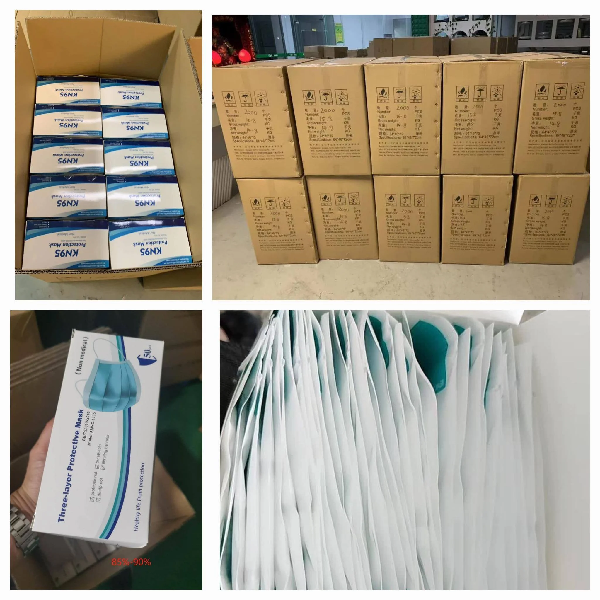 Face mask distribution